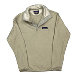 Patagonia Fleece - XS Cream Cotton Blend