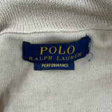 Polo By Ralph Lauren 1/4 Zip - Medium Beige Cotton
