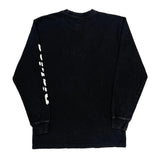 Dickies Spellout Long Sleeve T-Shirt - Small Black Cotton