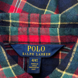 Age 4 Polo By Ralph Lauren Checked Flannel Shirt - XS Multicoloured Cotton
