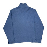 Polo By Ralph Lauren 1/4 Zip - 2XL Blue Cotton