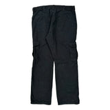 Wrangler Cargo Pants - 34W 30L Black Cotton