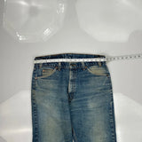 505 Levis Jeans - 36W 30L Blue Cotton