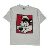 Warner Bros Acme Clothing Cartoon T-Shirt - Large Red Cotton
