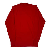Run For Humanity 5K Classic Screen Stars Single Stitch Long Sleeve T-Shirt - Medium Red Cotton Blend