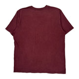 Carhartt T-Shirt - XL Burgundy Cotton