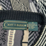 Croft & Barrow Sweater - Medium Multicoloured Cotton
