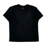 Polo By Ralph Lauren T-Shirt - Medium Black Cotton