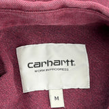 Carhartt Shirt - Medium Burgundy Cotton