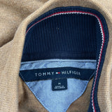 Tommy Hilfiger 1/4 Zip - Medium Brown Cotton