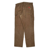 Dickies Carpenter Pants - 38W 36L Brown Cotton