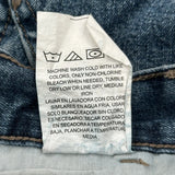 Wrangler Cargo Shorts - 33W 9L Blue Cotton