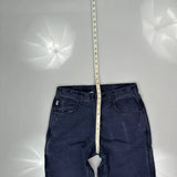 Carhartt Carpenter Trousers - 32W 30L Blue Cotton