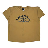 Basketball Nike T-Shirt - XL Yellow Cotton