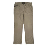 Unbranded Cargo Trousers - 36W 34L Beige Cotton