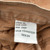 Dickies Carpenter Trousers - 34W 30L Brown Cotton