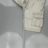 Levis Cargo Shorts - 34W 12L White Cotton