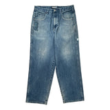 Southpole Graphic Jeans - 35W 28L Blue Denim