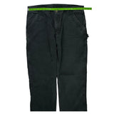 Carhartt Carpenter Trousers - 37W 36L Black Cotton