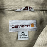 Carhartt Tall Shirt - XL Beige Cotton