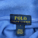 Age 7 Polo By Ralph Lauren Polo Shirt - Small Blue Cotton