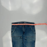 Carhartt Double Knee Carpenter Jeans - 34W 30L Blue Cotton Blend
