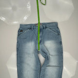 Unbranded Wide Leg Carpenter Jeans - 36W 31L Light Wash Cotton