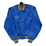 Made In USA Mio Au Sable School Holloway College Varsity Jacket - Large Blue Polyester