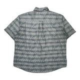 Woolrich Short Sleeve Shirt - 3XL Blue Cotton