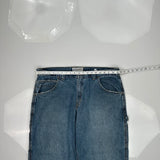 Faded Glory Carpenter Jeans - 38W 32L Blue Cotton