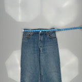 501 Levis Jeans - 29W 30L Blue Denim