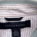 Tommy Hilfiger Polo Shirt - Large Green Cotton