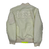 For Successful Living Diesel Bomber Jacket - Medium Cream Nylon