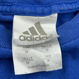 Raiders Adidas Long Sleeve T-Shirt - Medium Blue Cotton