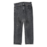 Levis 501 Jeans - 34W 32L Gray Cotton