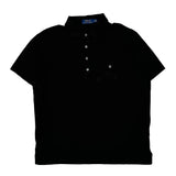 Polo By Ralph Lauren Polo Shirt - Large Black Cotton