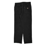 Dickies Double Knee Carpenter Pants - 34W 32L Black Cotton