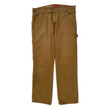 Dickies Carpenter Pants - 32W 30L Brown Cotton Blend