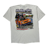 Watkins Glen Chase Authentics Nascar T-Shirt - Medium White Cotton