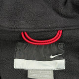 Nike Fleece Jacket - Large Black Polyester