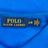 Polo By Ralph Lauren Polo Shirt - Large Blue Cotton