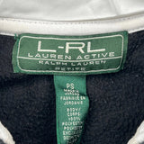 Ralph Lauren Fleece Jacket - Small Black Polyester