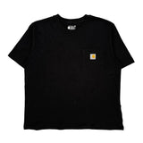 Carhartt T-Shirt - Large Black Cotton