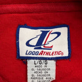 Wisconsin Badgers Logo Athletics College Sweatshirt - Large Red Cotton
