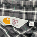 Carhartt Checked Shirt - XL Gray Cotton