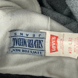 Silver Medal Levis Jeans - 38W 32L Gray Cotton Blend