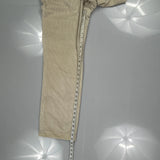 Woolrich Cord Trousers - 24W UK 6 Beige Corduroy