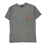 A.D. Farrow Co. Harley Davidson Graphic T-Shirt - Medium Grey Polyester Blend
