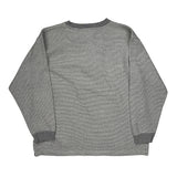 Wisconsin Badgers Starter College Sweatshirt - Large Gray Cotton