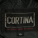 Cortina Leather Jacket - XL Black Leather